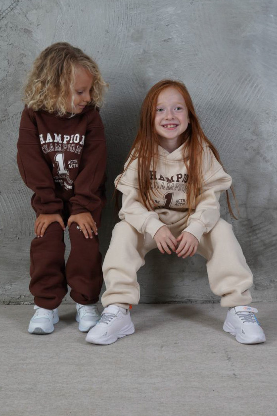 Komplet ocieplany bluza i spodnie Champion