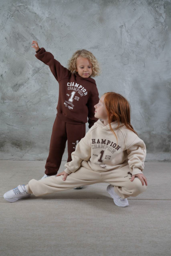 Komplet ocieplany bluza i spodnie Champion