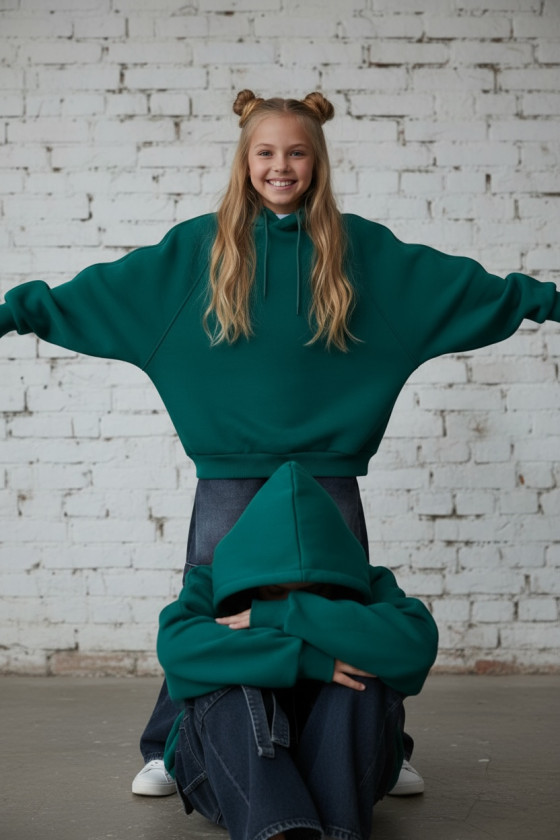 Bluza dla dziewczynki Milla Zielona