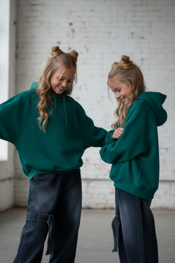 Bluza dla dziewczynki Milla Zielona