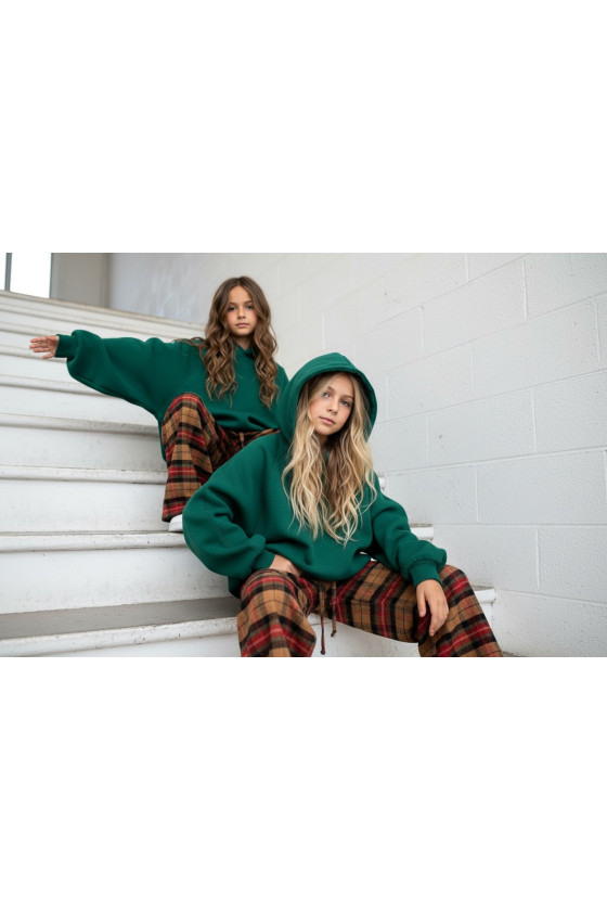 Bluza dla dziewczynki Milla Zielona