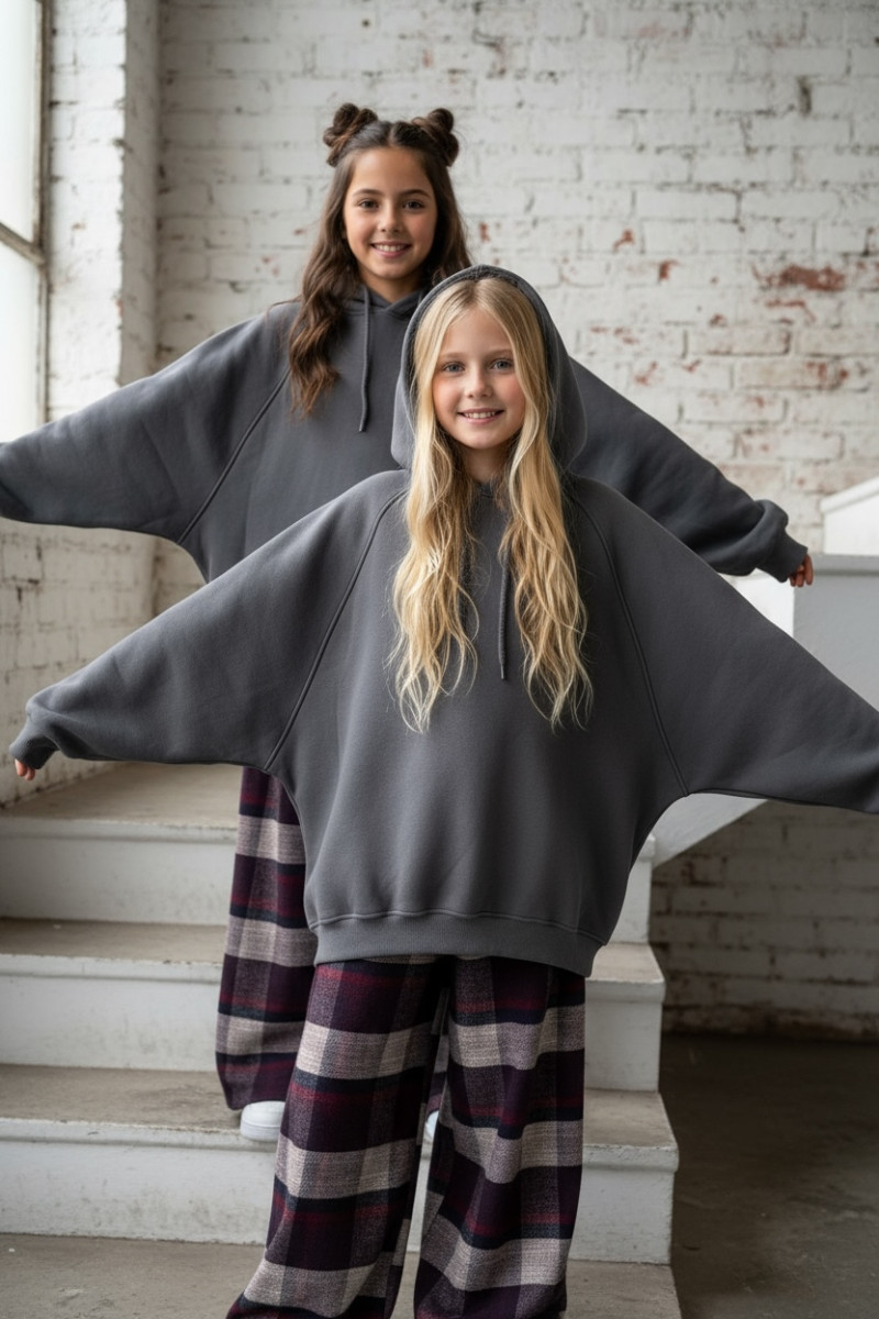 Bluza dla dziewczynki Milla Szara