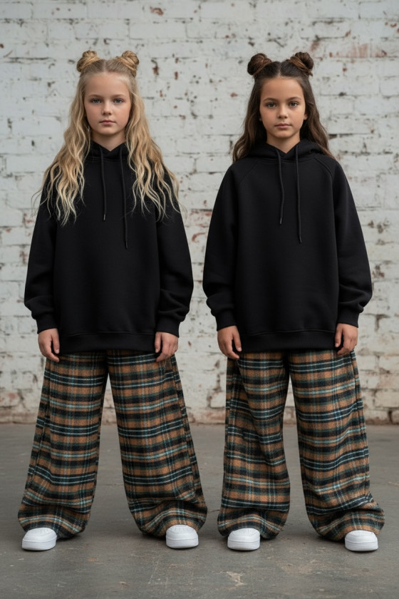 Bluza dla dziewczynki Milla Czarna