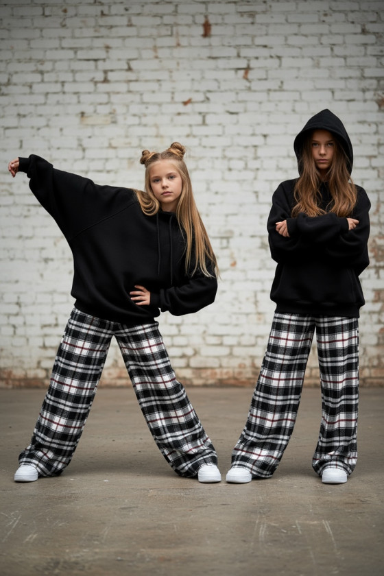 Bluza dla dziewczynki Milla Czarna