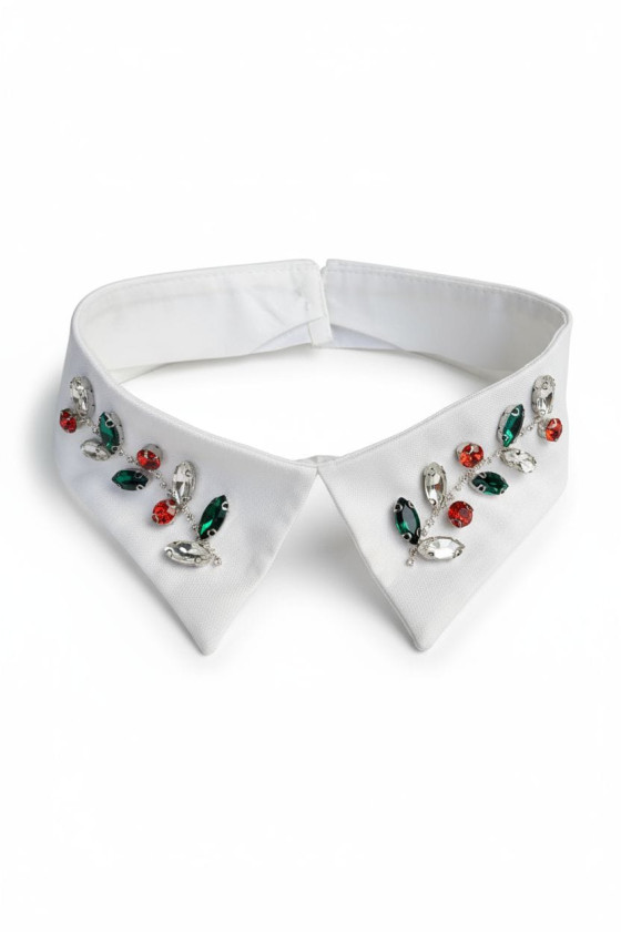 Sukienka z kołnierzykiem Anastazja Butelkowa Zieleń