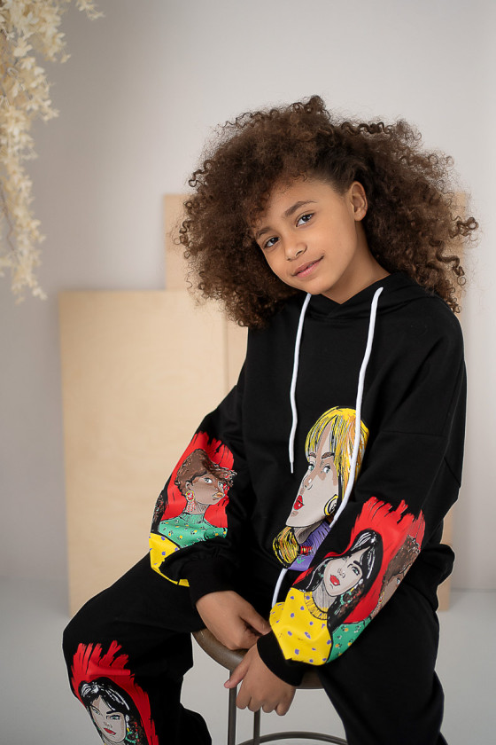 komplet bawełniany dla dziewczynki, spodnie szwedy oversize odzież dziecięca sówka sklep dla dzieci ubranka dziewczęce komplet bawełniany dla dziewczynki, spodnie szwedy oversize odzież dziecięca sówka sklep dla dzieci ubranka dziewczęce