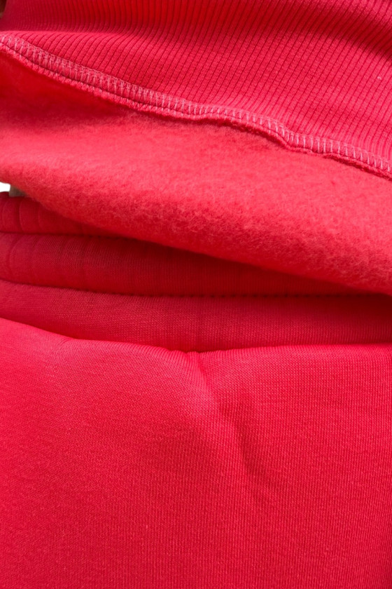 Komplet ocieplany bluza i spodnie Kołnierz Malina Komplet ocieplany bluza i spodnie Kołnierz Malina