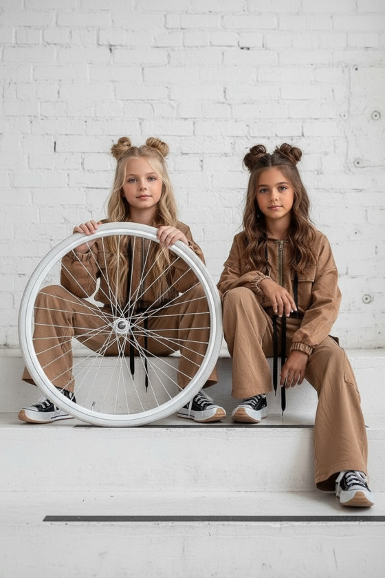 Komplet dla dziewczynki komplet dresowy dla dziewczynki odzież dziecięca Sówka