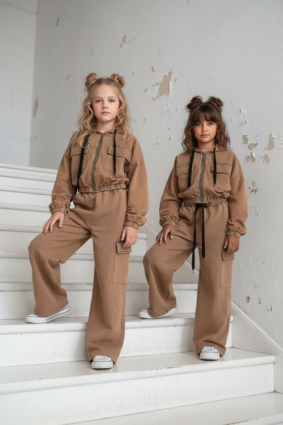 Komplet dla dziewczynki komplet dresowy dla dziewczynki odzież dziecięca Sówka