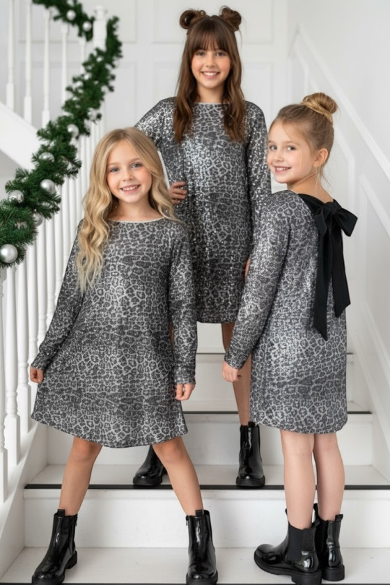 Sukienka dla dziewczynki Kokarda Panterka