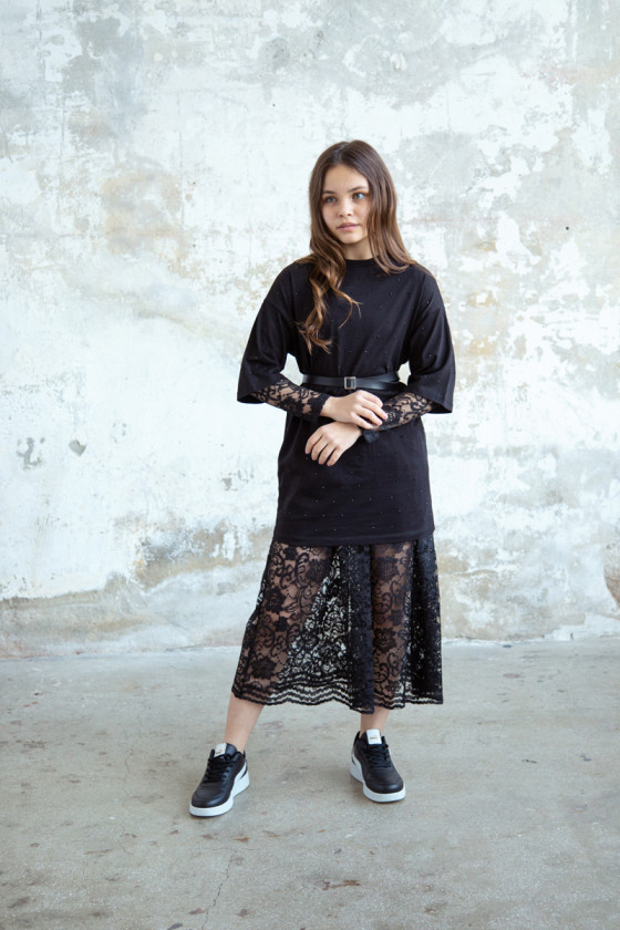 Sukienka 3w1 Sukienka+tunika+pasek