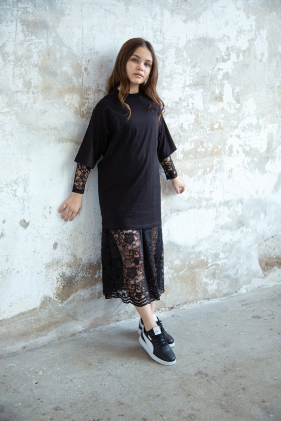 Sukienka 3w1 Sukienka+tunika+pasek