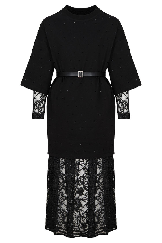 Sukienka 3w1 Sukienka+tunika+pasek