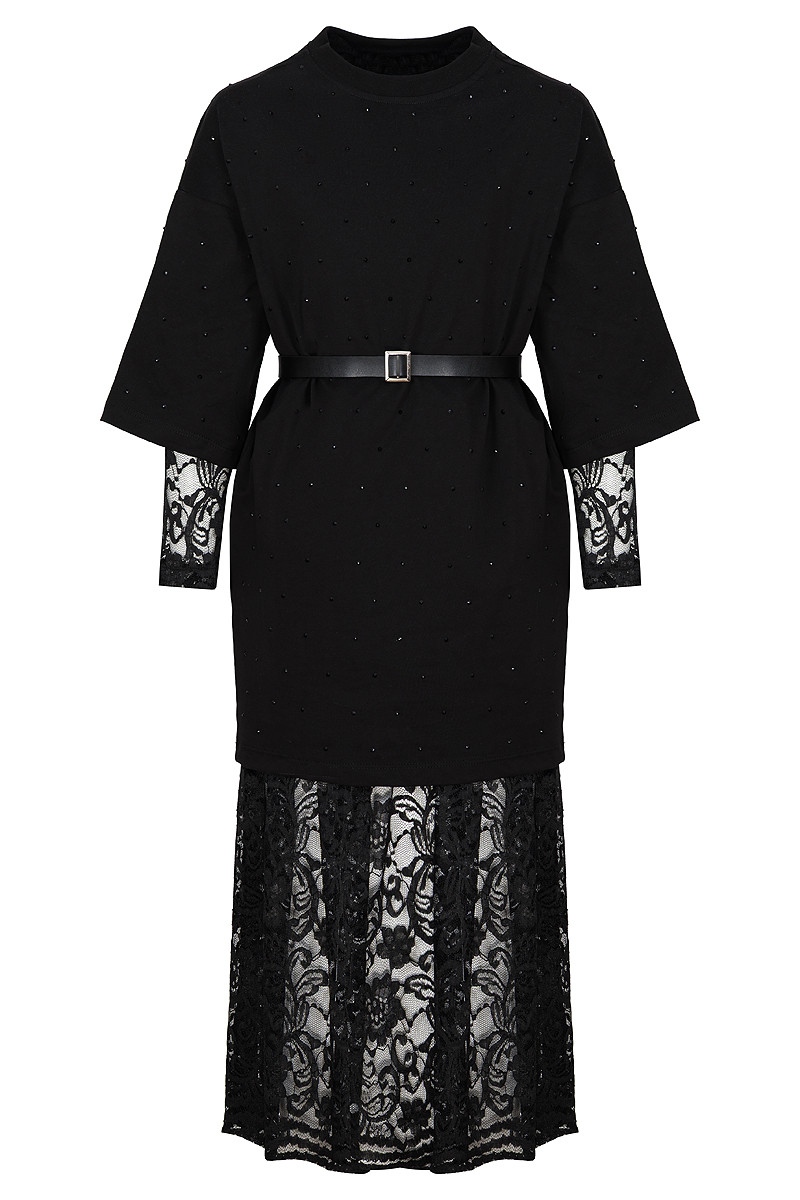 Sukienka 3w1 Sukienka+tunika+pasek