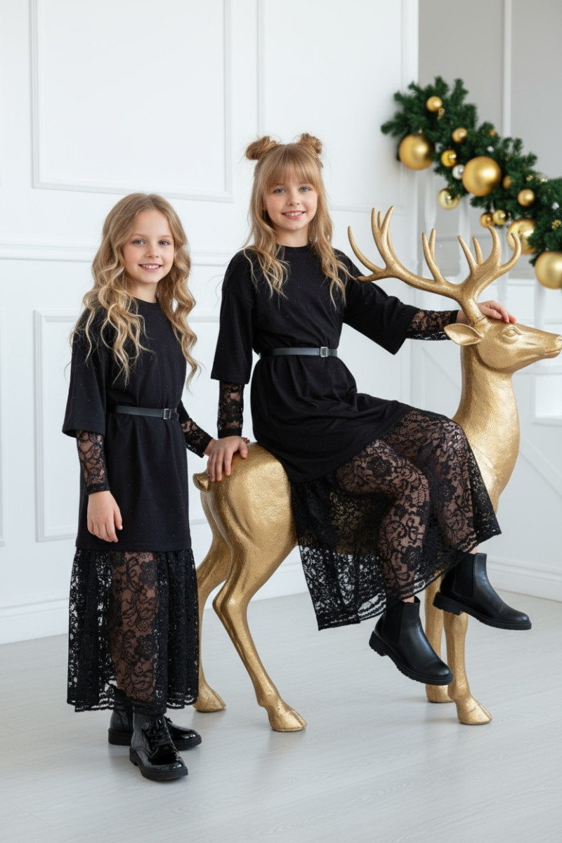 Sukienka 3w1 Sukienka+tunika+pasek