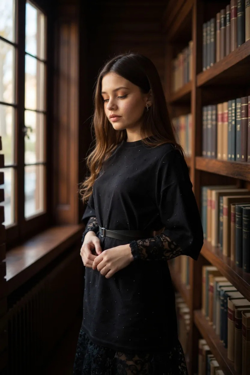 Sukienka 3w1 Sukienka+tunika+pasek