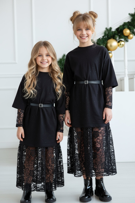 Sukienka 3w1 Sukienka+tunika+pasek