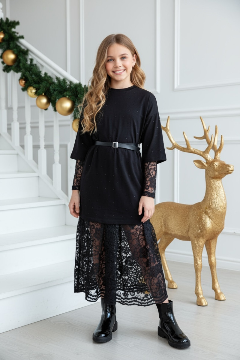 Sukienka 3w1 Sukienka+tunika+pasek