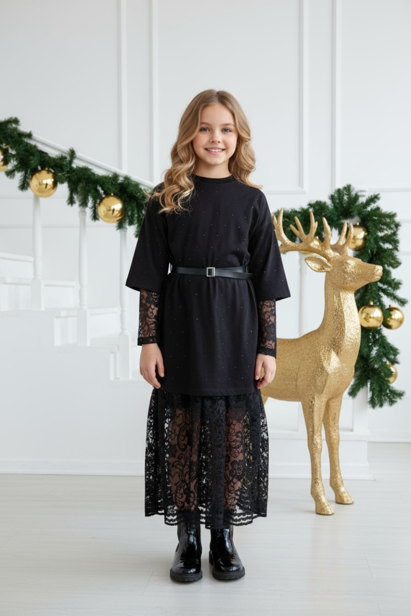 Sukienka 3w1 Sukienka+tunika+pasek