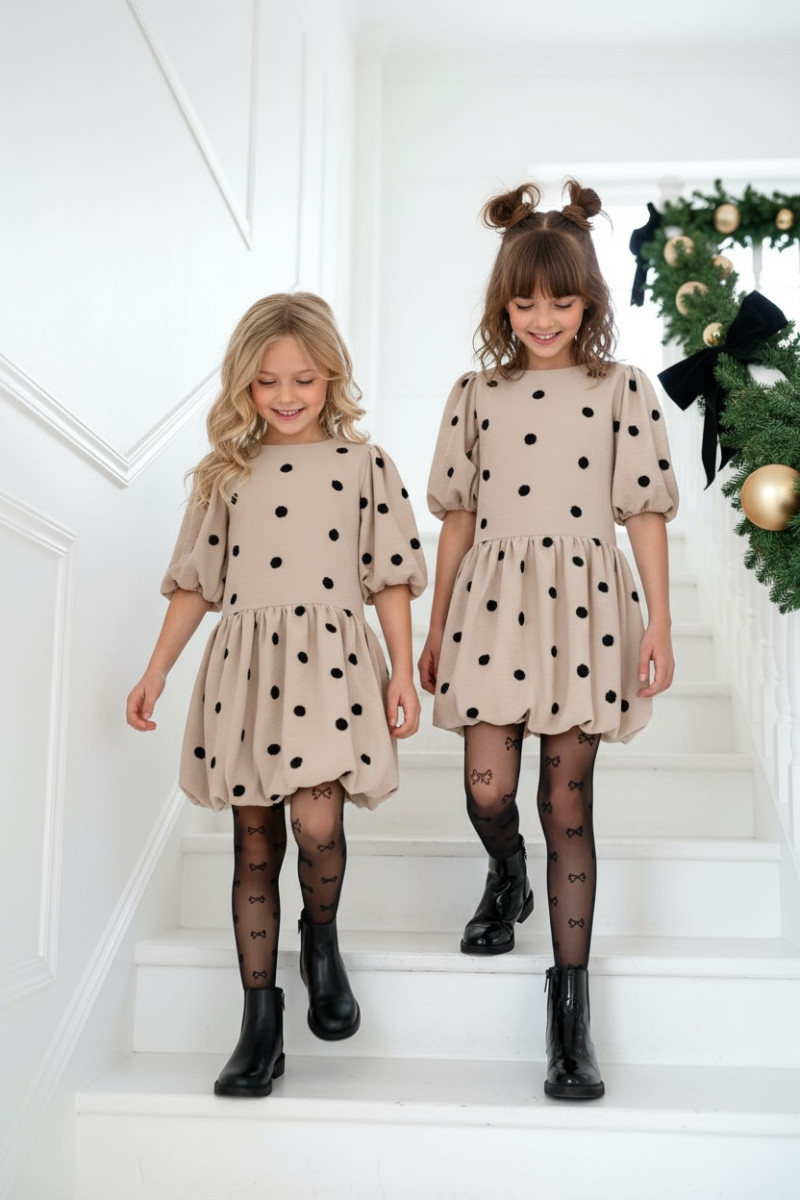 Sukienka dla dziewczynki Kokarda Czerwona