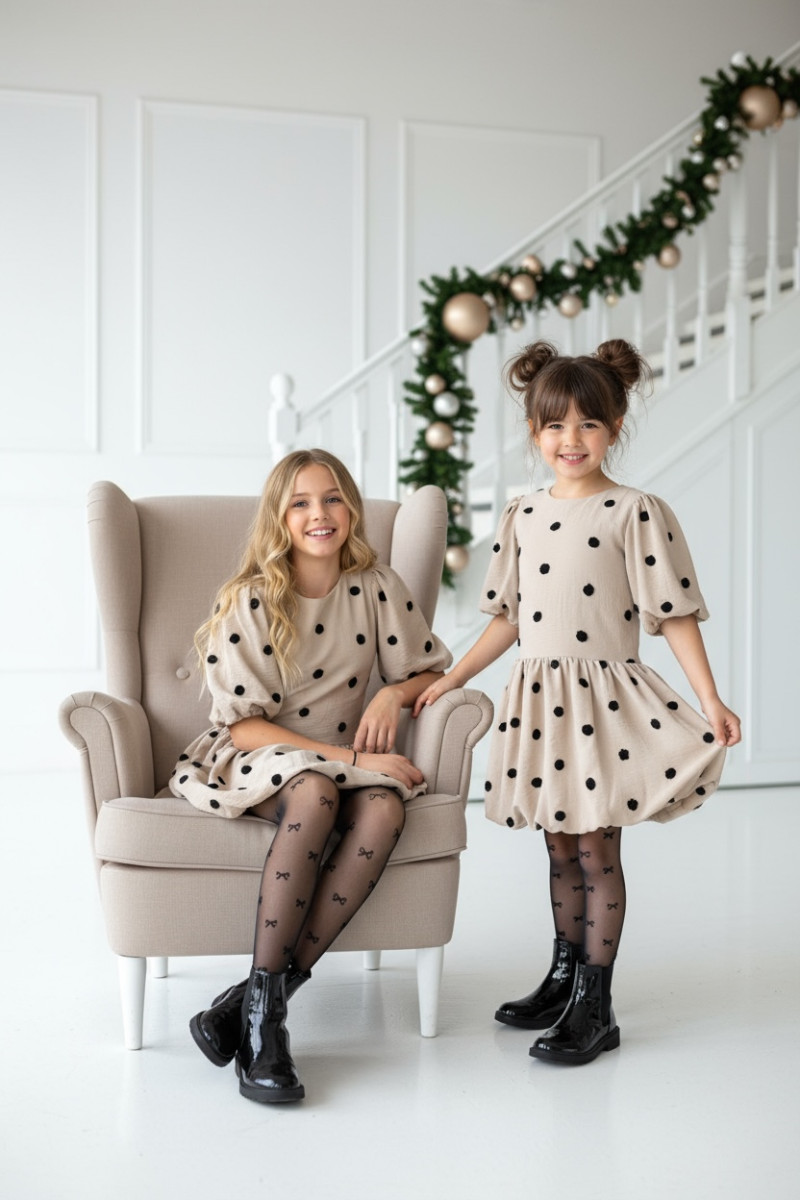 Sukienka dla dziewczynki Kokarda Czerwona