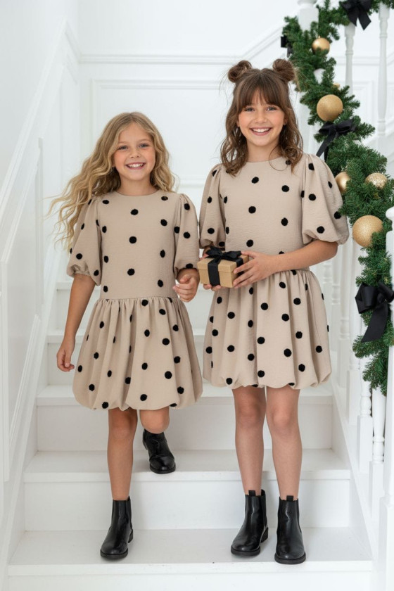 Sukienka dla dziewczynki Kokarda Czerwona