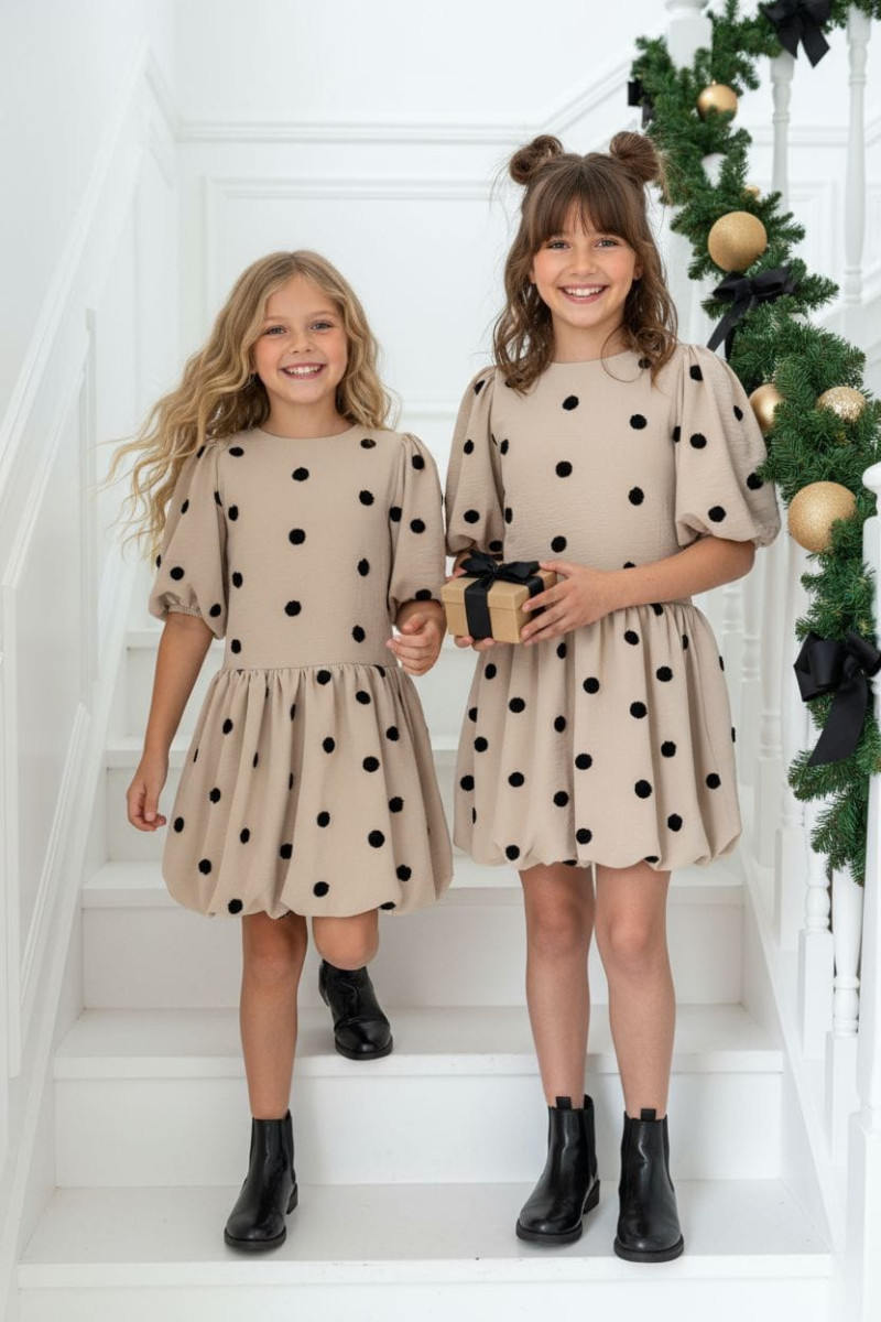 Sukienka dla dziewczynki Kokarda Czerwona