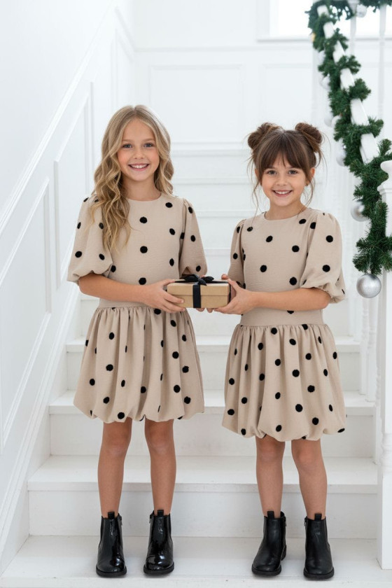 Sukienka dla dziewczynki Kokarda Czerwona