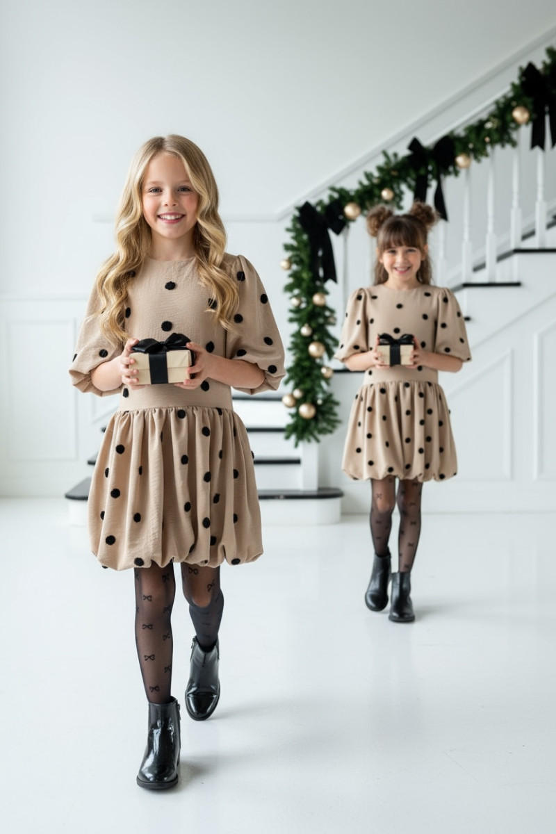 Sukienka dla dziewczynki Kokarda Czerwona