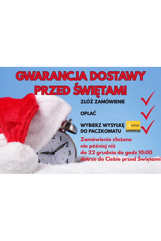 Gwarancja dostawy przed świętami