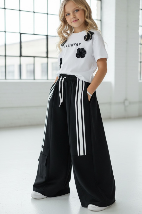 Spodnie dresowe Sisi czarne