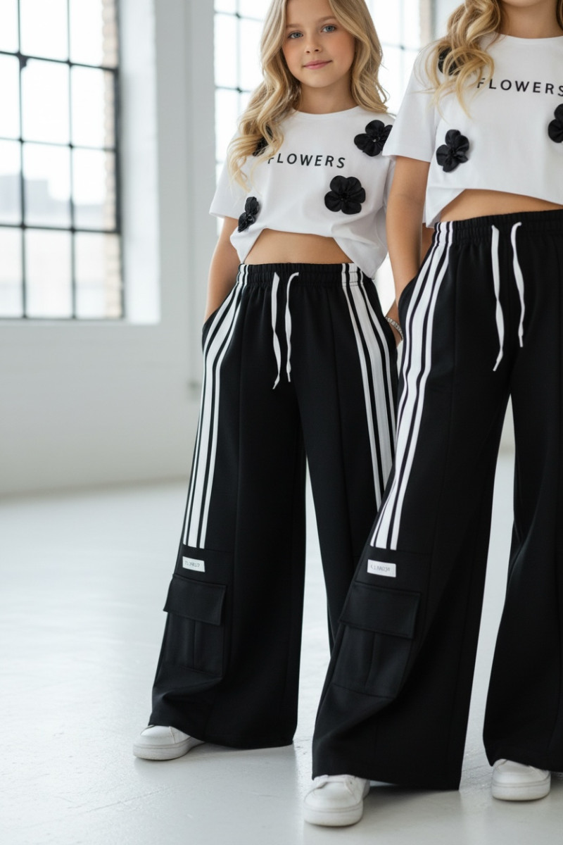 Spodnie dresowe Sisi czarne