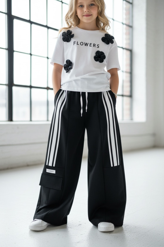 Spodnie dresowe Sisi czarne