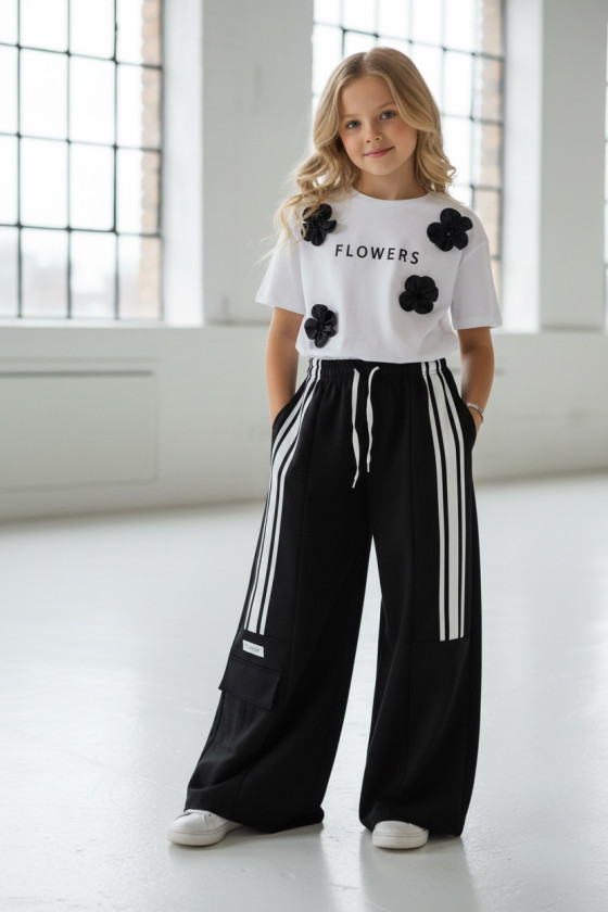 Spodnie dresowe Sisi czarne