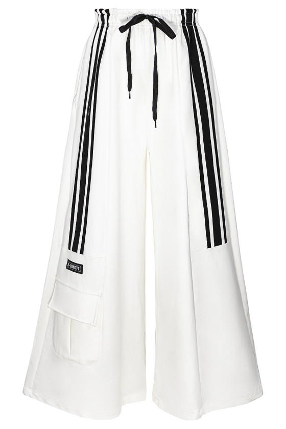 Spodnie dresowe Sisi śmietanka