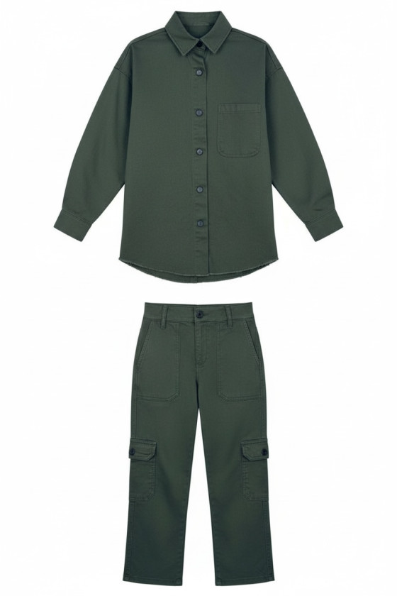 Komplet dla dziewczynki komplet do szkoły dla dziewczynki odzież dziecięca Sówka