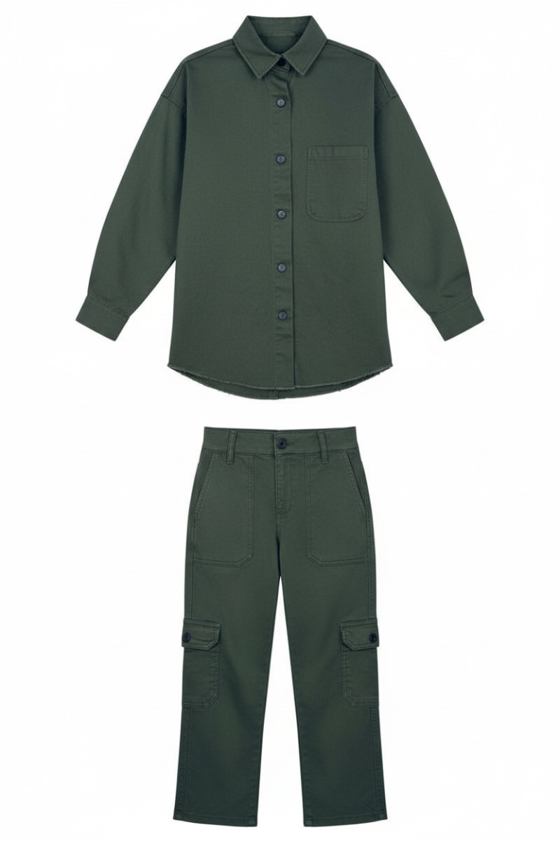 Komplet dla dziewczynki komplet do szkoły dla dziewczynki odzież dziecięca Sówka