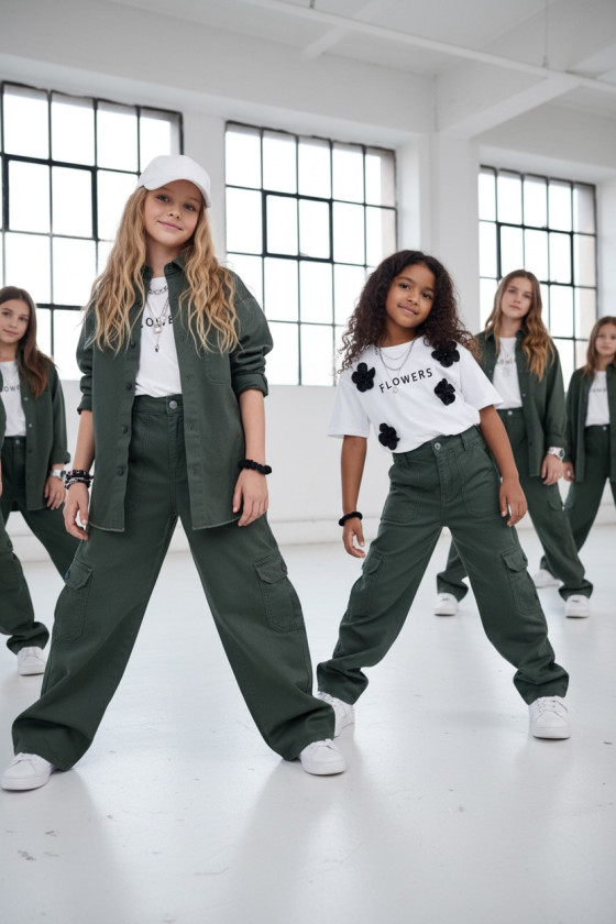 Komplet dla dziewczynki komplet do szkoły dla dziewczynki odzież dziecięca Sówka