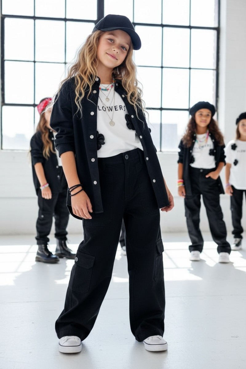 Komplet dla dziewczynki komplet do szkoły dla dziewczynki odzież dziecięca Sówka