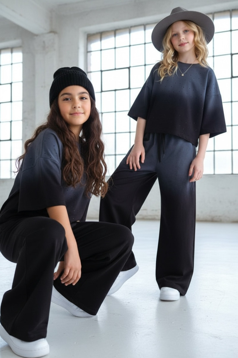 Komplet dla dziewczynki Diamond bluzka i spodnie