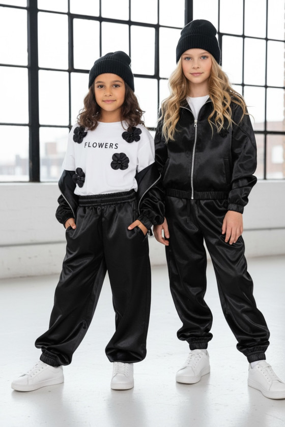 Komplet bomberka i spodnie Shine