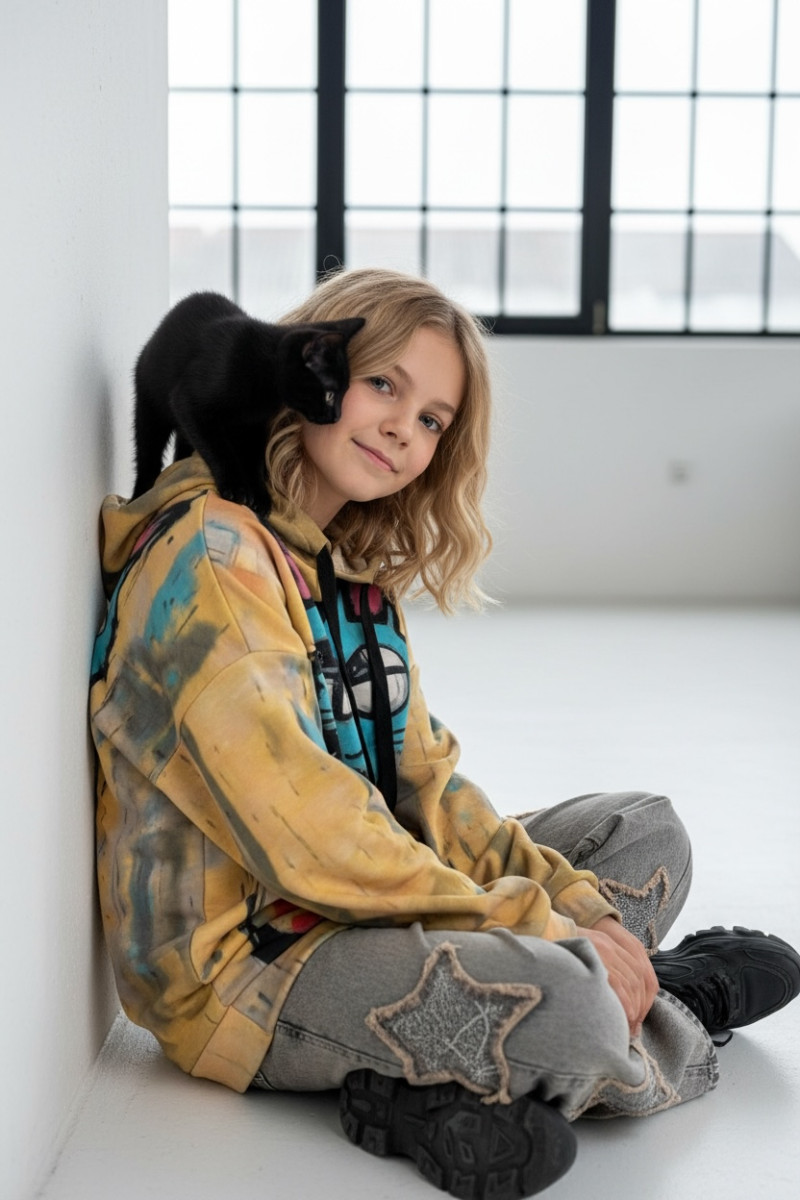 Bluza bawełna pętelkowa Kitty