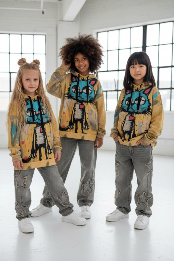 Bluza bawełna pętelkowa Kitty