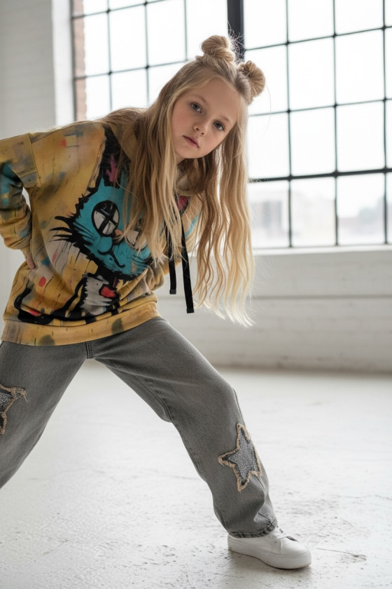 Bluza bawełna pętelkowa Kitty