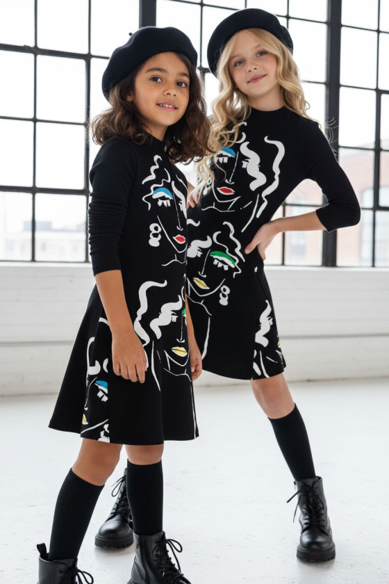 Sukienka dla dziewczynki Face