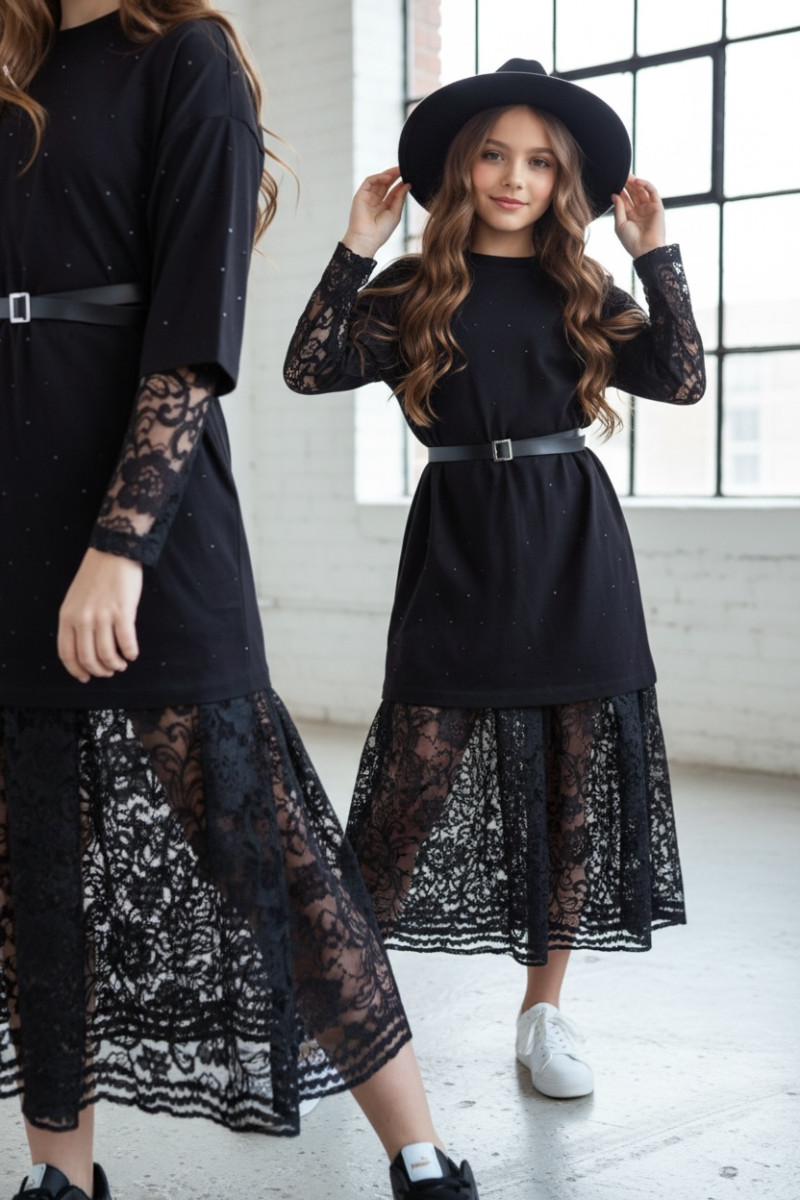 Sukienka 3w1 Sukienka+tunika+pasek