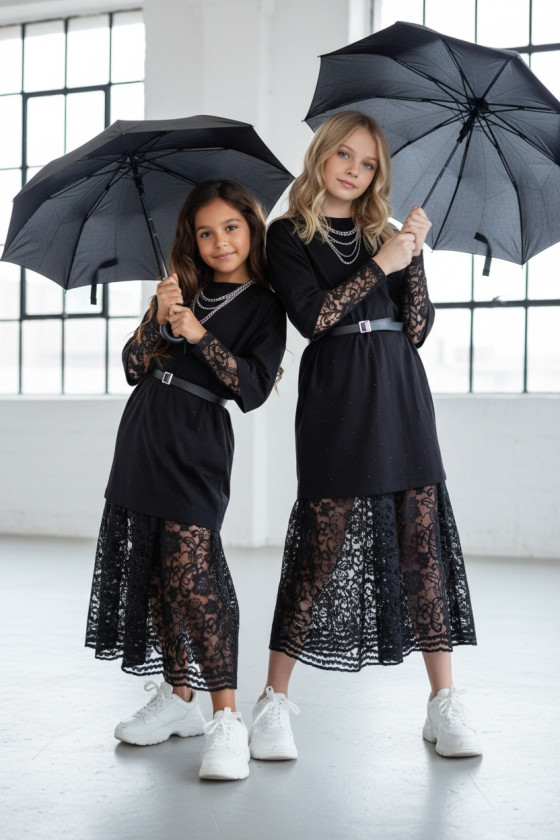 Sukienka 3w1 Sukienka+tunika+pasek