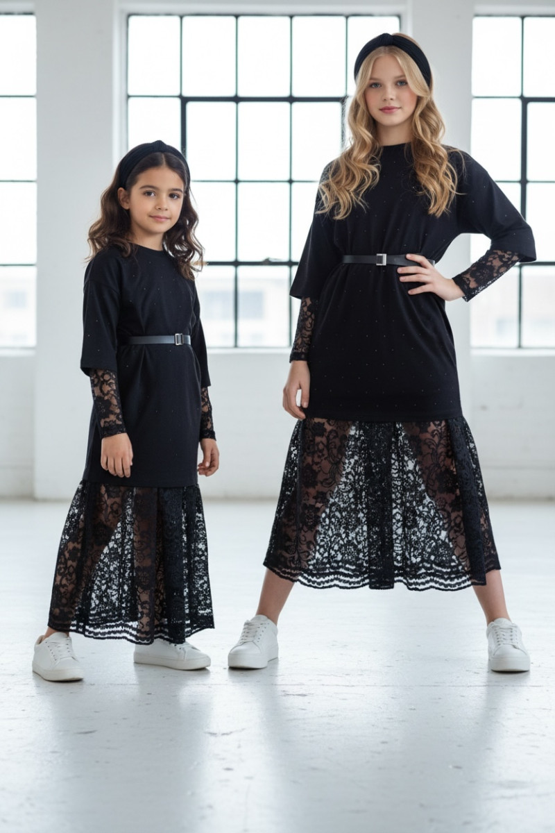 Sukienka 3w1 Sukienka+tunika+pasek