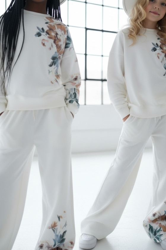 Komplet dla dziewczynki bluza i spodnie Spring Look