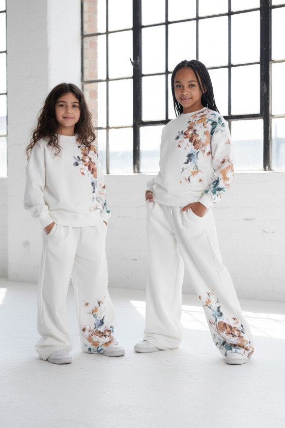 Komplet dla dziewczynki bluza i spodnie Spring Look